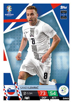 Sandi Lovric Slovenia Topps Match Attax EURO 2024 #SVN8